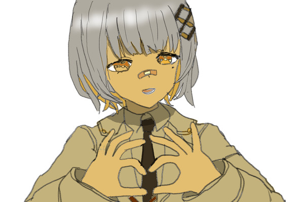 ショートはちたや模写