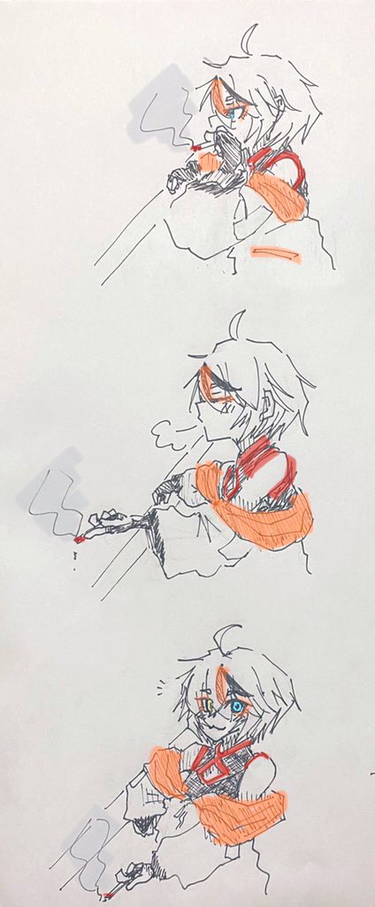 V