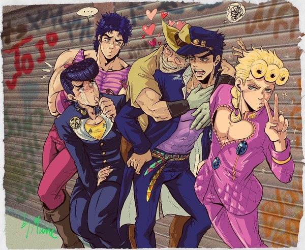 ジョジョパロディイラスト