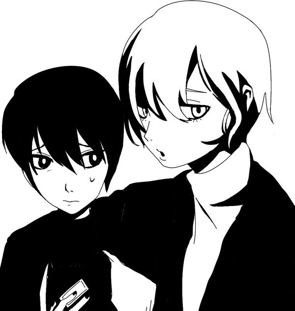 クロくんとヤガキ