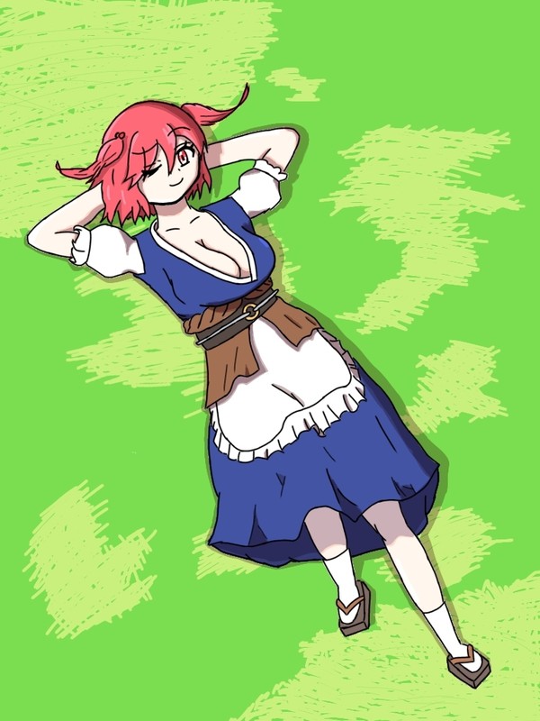 お昼寝こまちー