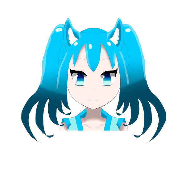 正面：オリジナルキャラクター