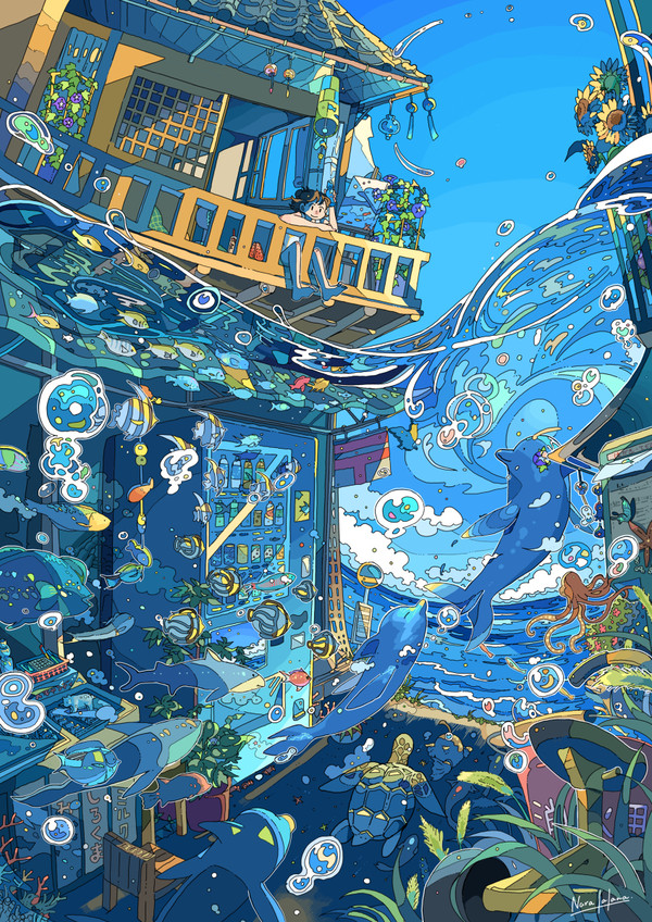 海が通る