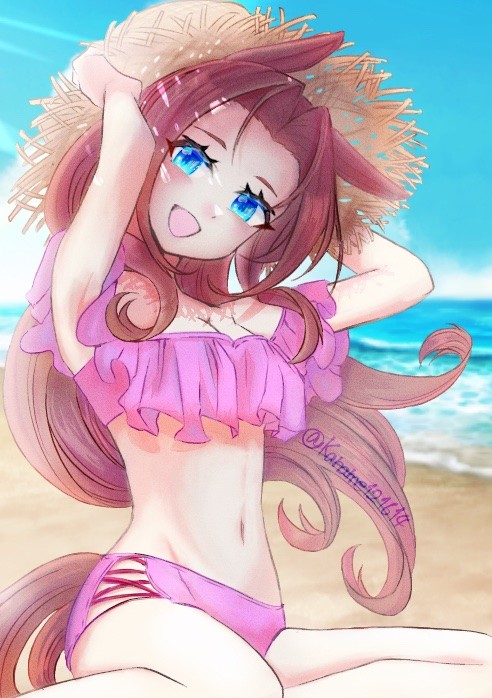 カワカミちゃんと海に行ってきた