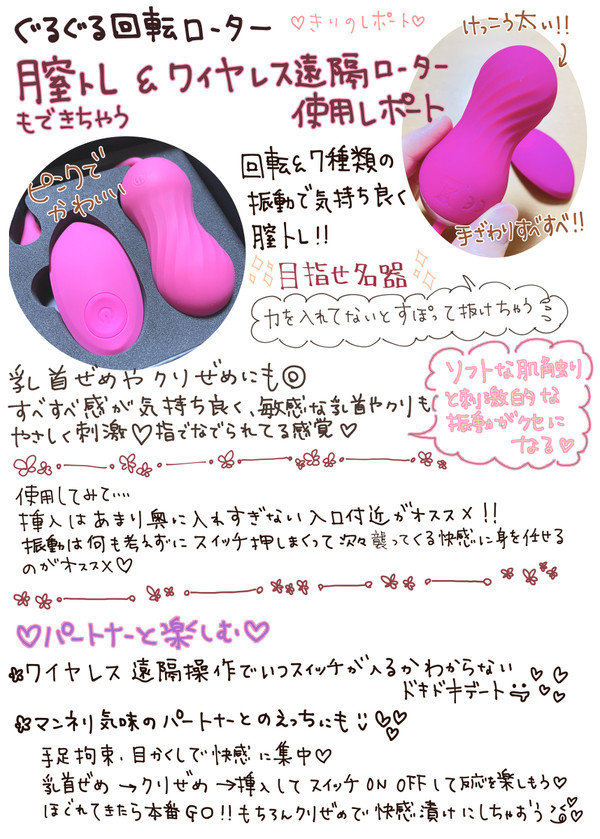 ぐるぐる回転ローター
