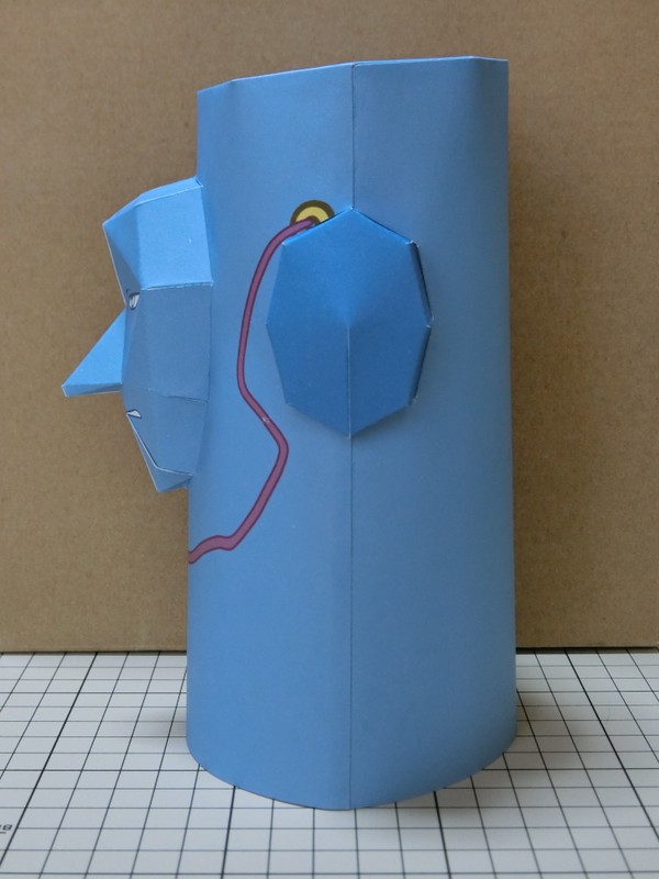 ペーパークラフト 機械M