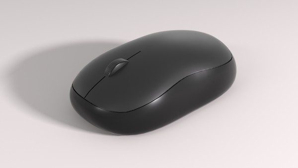マウス3Dモデル　BOOTH販売