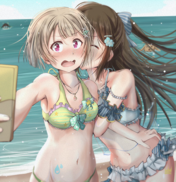 👑「撮るよ～しず子！はいチィイッ!??」