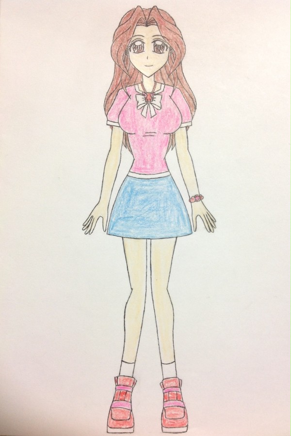 創作での主人公のメインヒロイン 名前は彩姫夕漓(さいき ゆり)