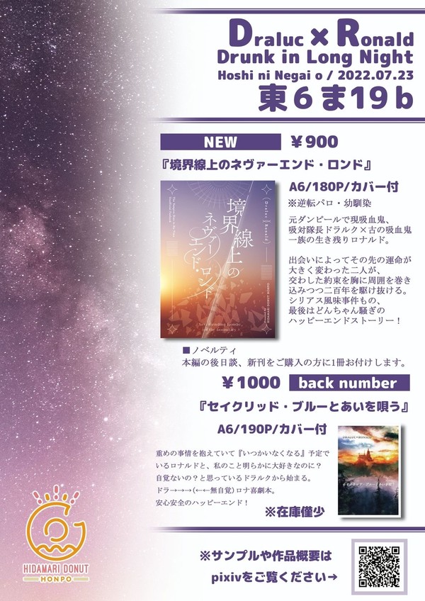 【ドラロナ新刊】境界線上のネヴァーエンド・ロンド