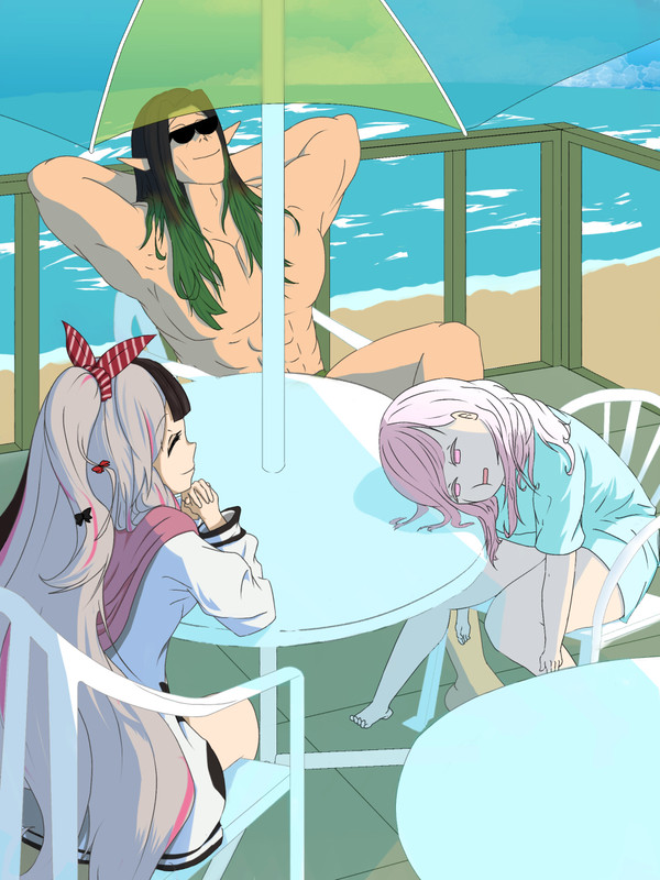 にじレジ（株）、海