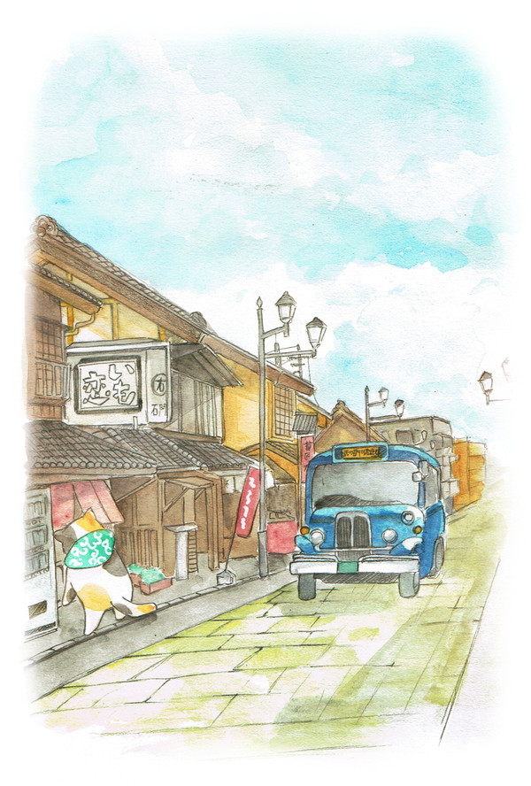 旅猫ミケ　川越小江戸
