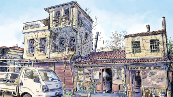 Gaziantep castle district