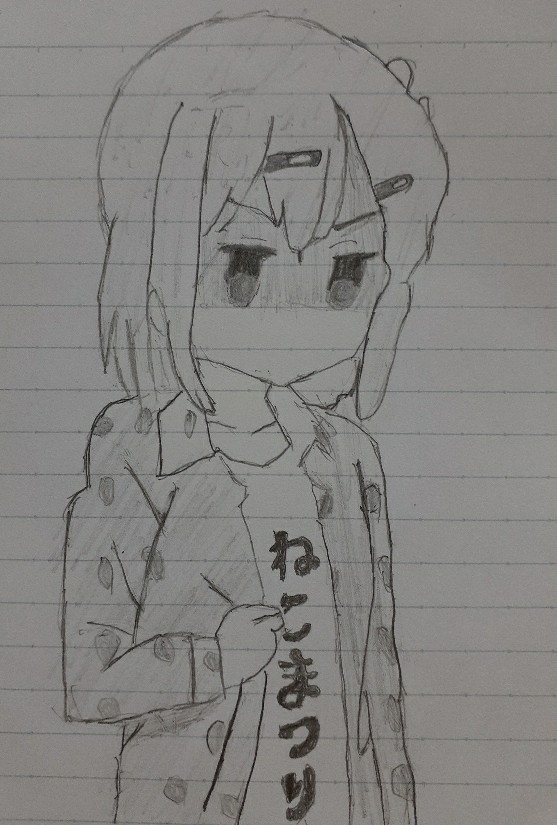 【模写】まちカドまぞく 千代田桃