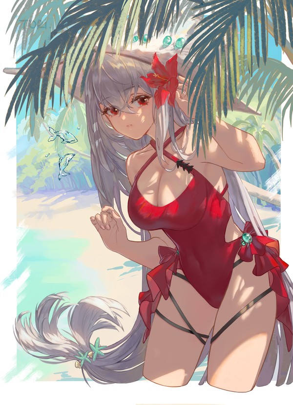 泳装红蒂~