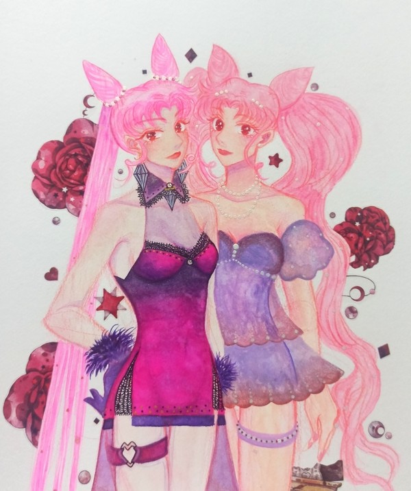 Black Lady & Chibiusa