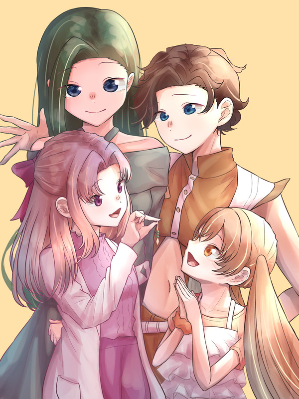 夕華&ミドリ&トーリョー&ニコ