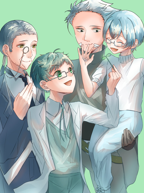 真昼&シロ&ミツヤ&ヘイグ