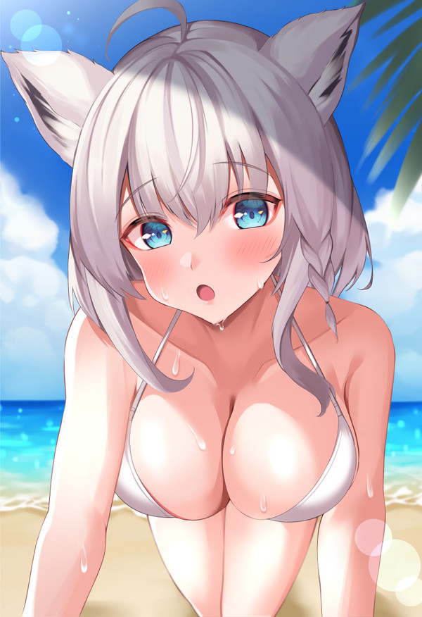 無防備Kカップフブキちゃん