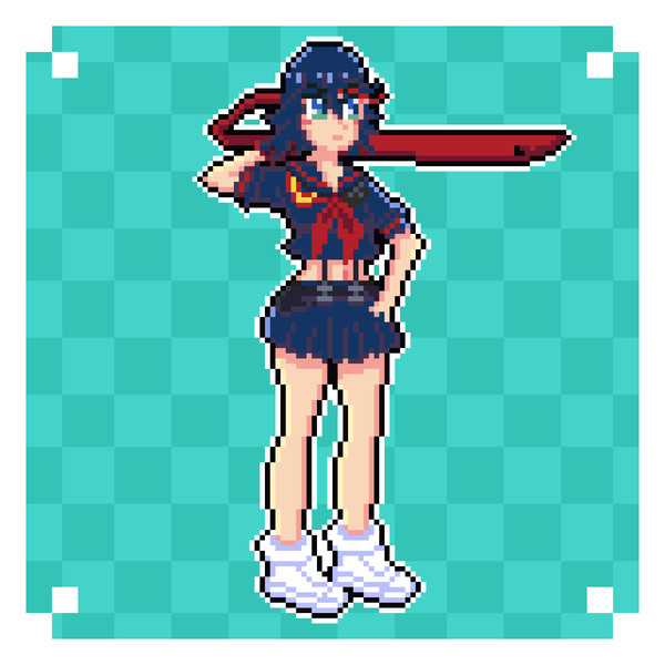 Matoi Ryuko | Kill la Kill Pixel