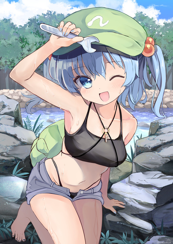 にとりちゃんと