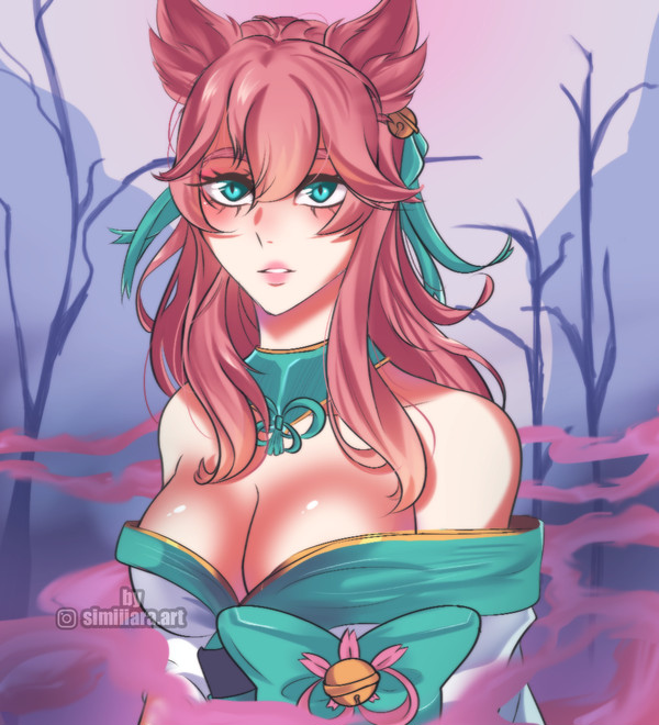 Fan art: Ahri