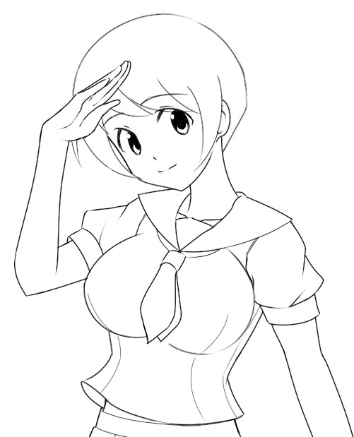 オリジナルキャラの制服