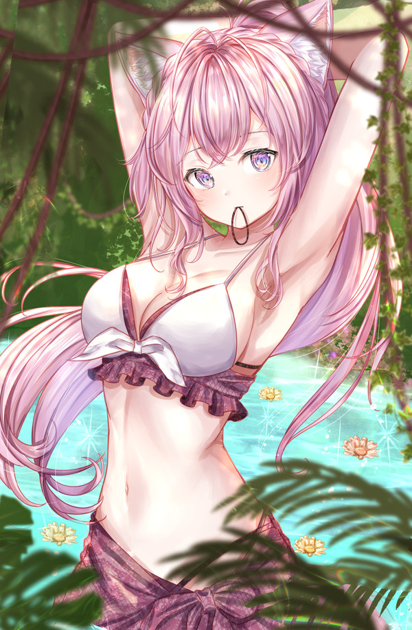 水浴びコヨーテ