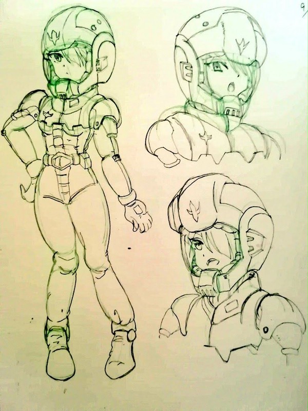 ジオンノーマルスーツ詰め合わせ  下書き