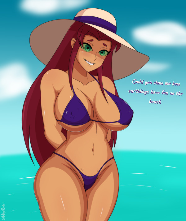 Starfire on the beach