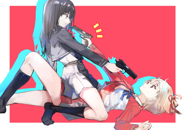 制服を脱ぐとリコリスじゃない~