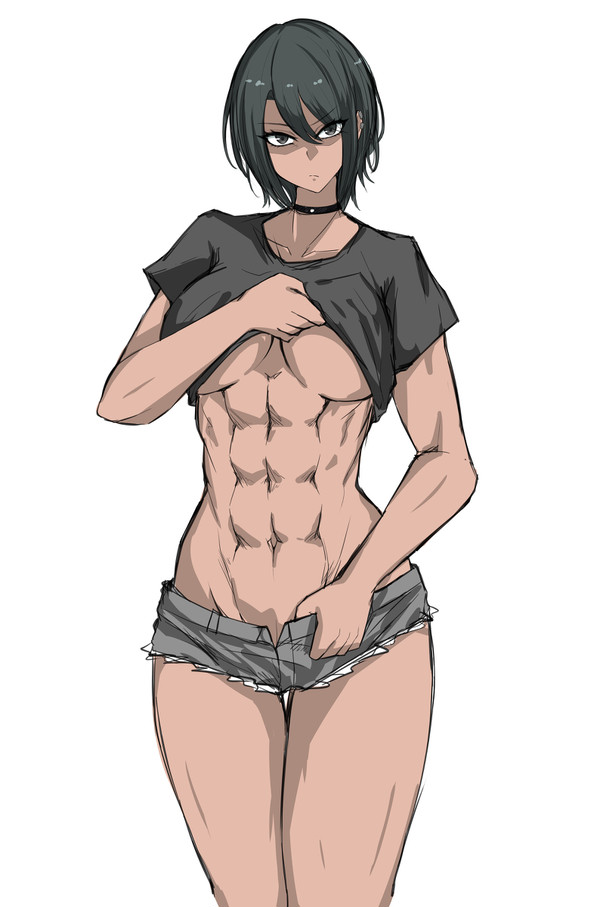 嫌な顔されながら腹筋見せてもらいたい