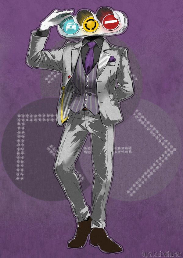 Heteromorphic men in suits【２】