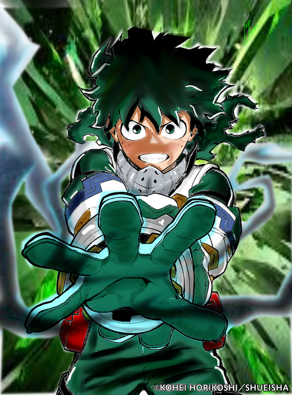 MHA COLORING TEMPLATE