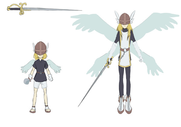 Angewomon x Thanatos Fankid