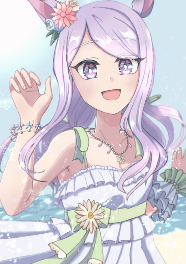 水着のメジロマックイーンちゃん
