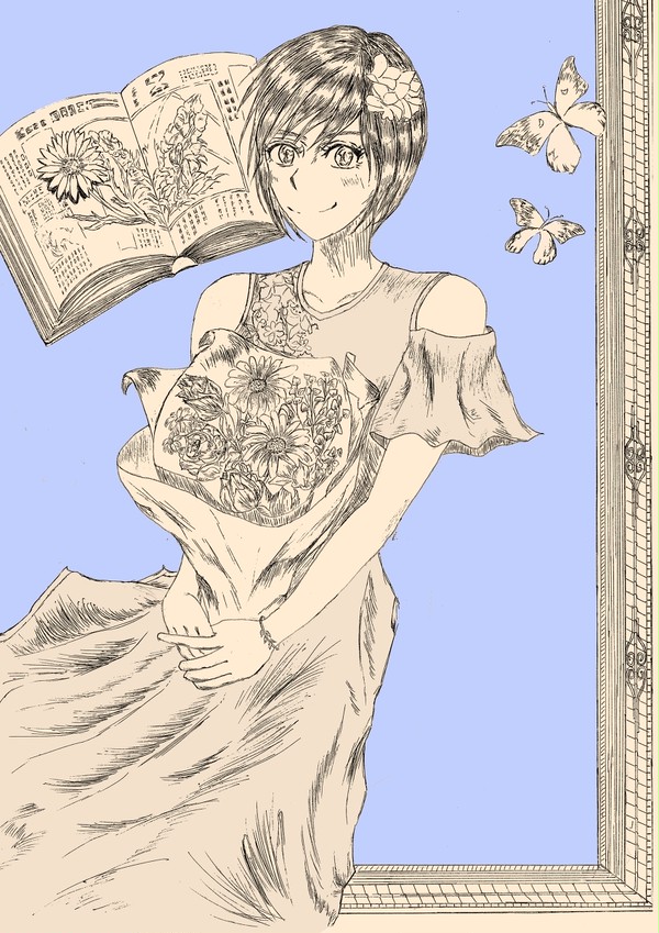 花屋さん(月光条例)、学芸員さん(黒博物館)