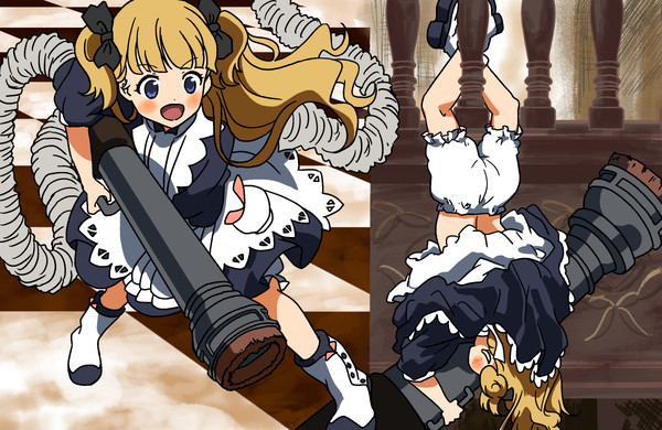 シャドーハウス2期3話より 「私にやらせて下さい！」「ふんぬ！」