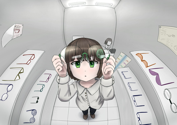 眼鏡を変えよう