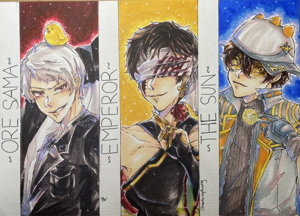 [Crossover] Shining trio