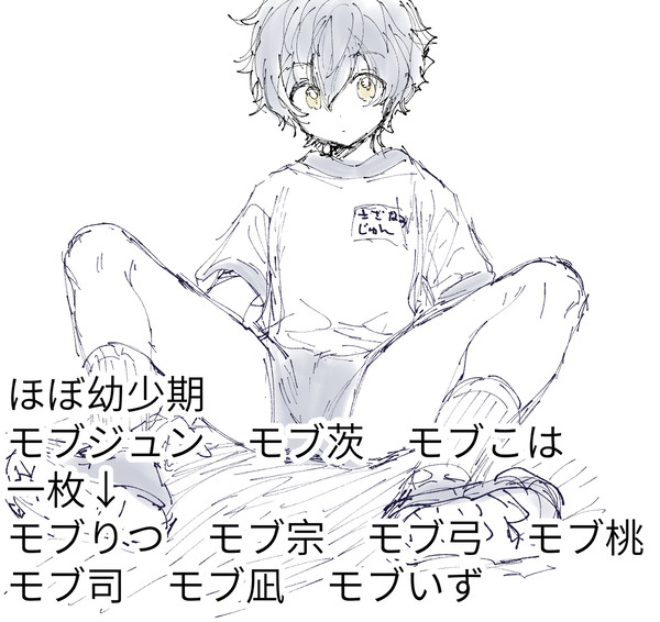 あんす幼少期モブ攻めまとめ