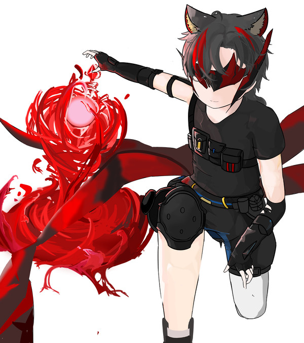 恶魔形态咪