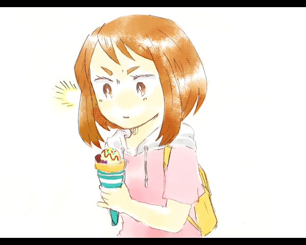 【MHA】クレープおいしい
