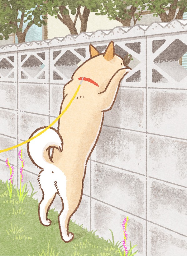 【日曜犬絵室】もしもーし