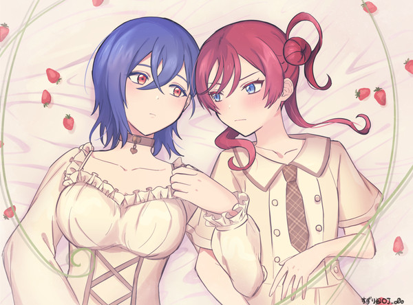 💙❤️