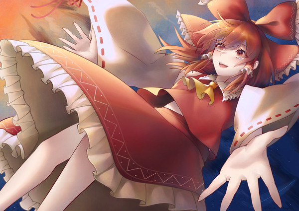 空に落ちる巫女