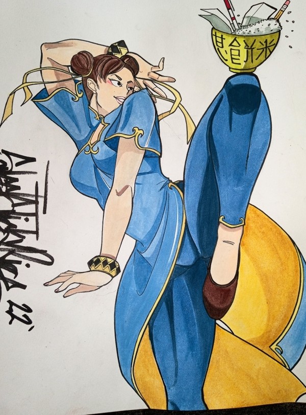 ChunLi fan art !!