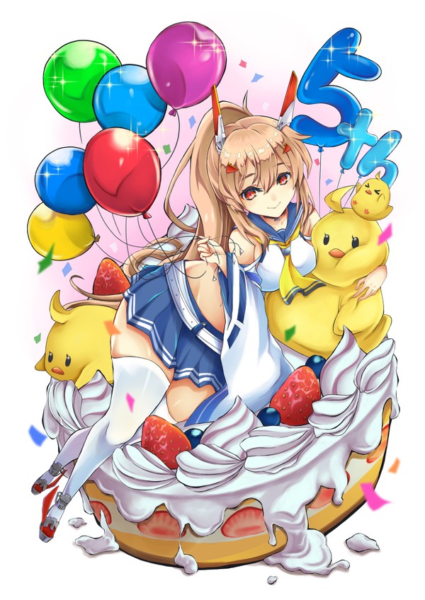 5周年ケーキ