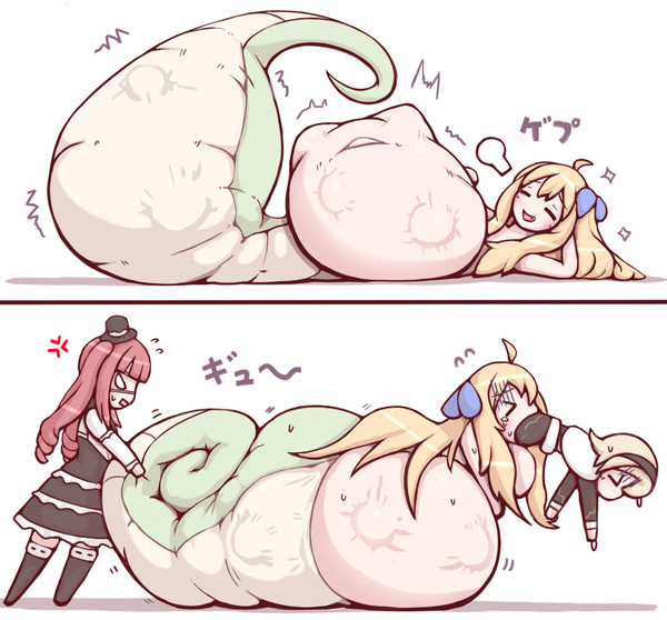邪神ちゃん丸呑み2