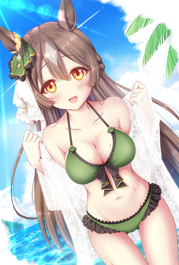 ダイヤちゃんと海